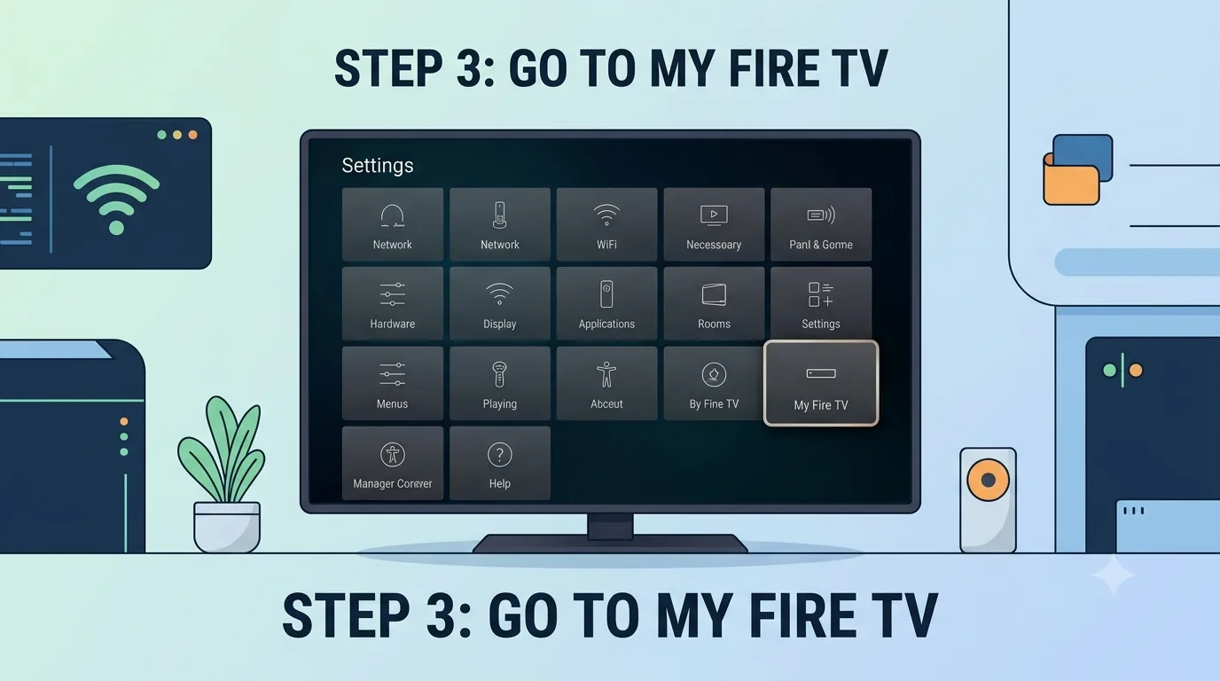 Platzhalter mit My Fire TV Menü